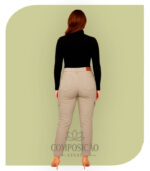 Calça Cargo Casual Chic - Bege Sand - Imagem 2
