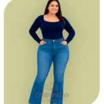 Calça Jeans Classic Straight - Azul Médio Estonado