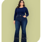 Calça Jeans Classic Straight - Azul Marinho Profundo