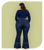 Calça Jeans Classic Straight - Azul Marinho Profundo - Imagem 2