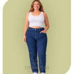 Calça Jeans Classic Straight - Azul Marinho Profundo