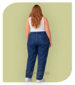 Calça Jeans Classic Straight - Azul Marinho Profundo - Imagem 2