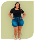 Shorts Jeans Clássico Curinga - Azul Médio